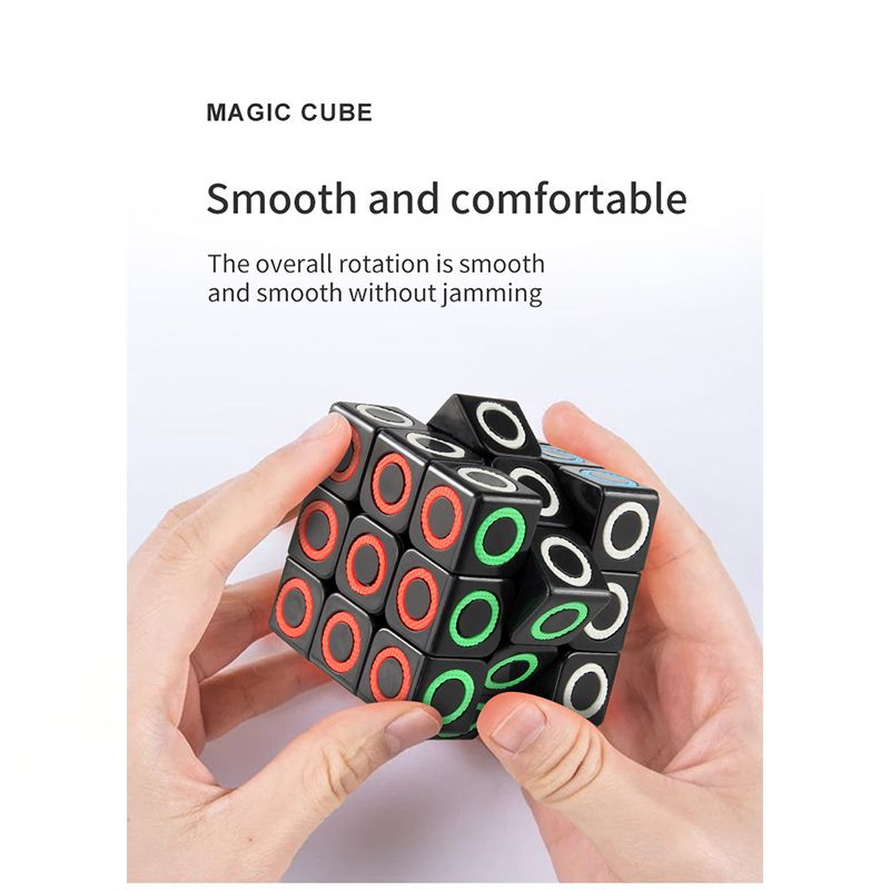 3x3x3 Pyraminx 3&times;3 Magic Cube Speed Puzzle Children's