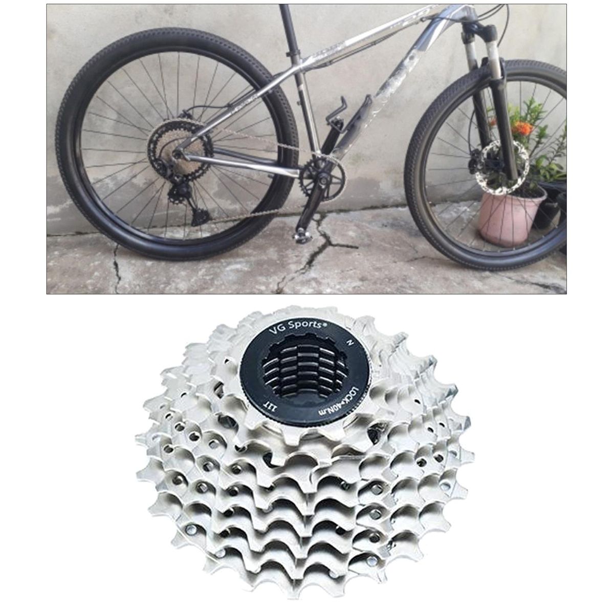 Deluxe Bike Cassette Freewheel 11-25T/46T 8  11-25T