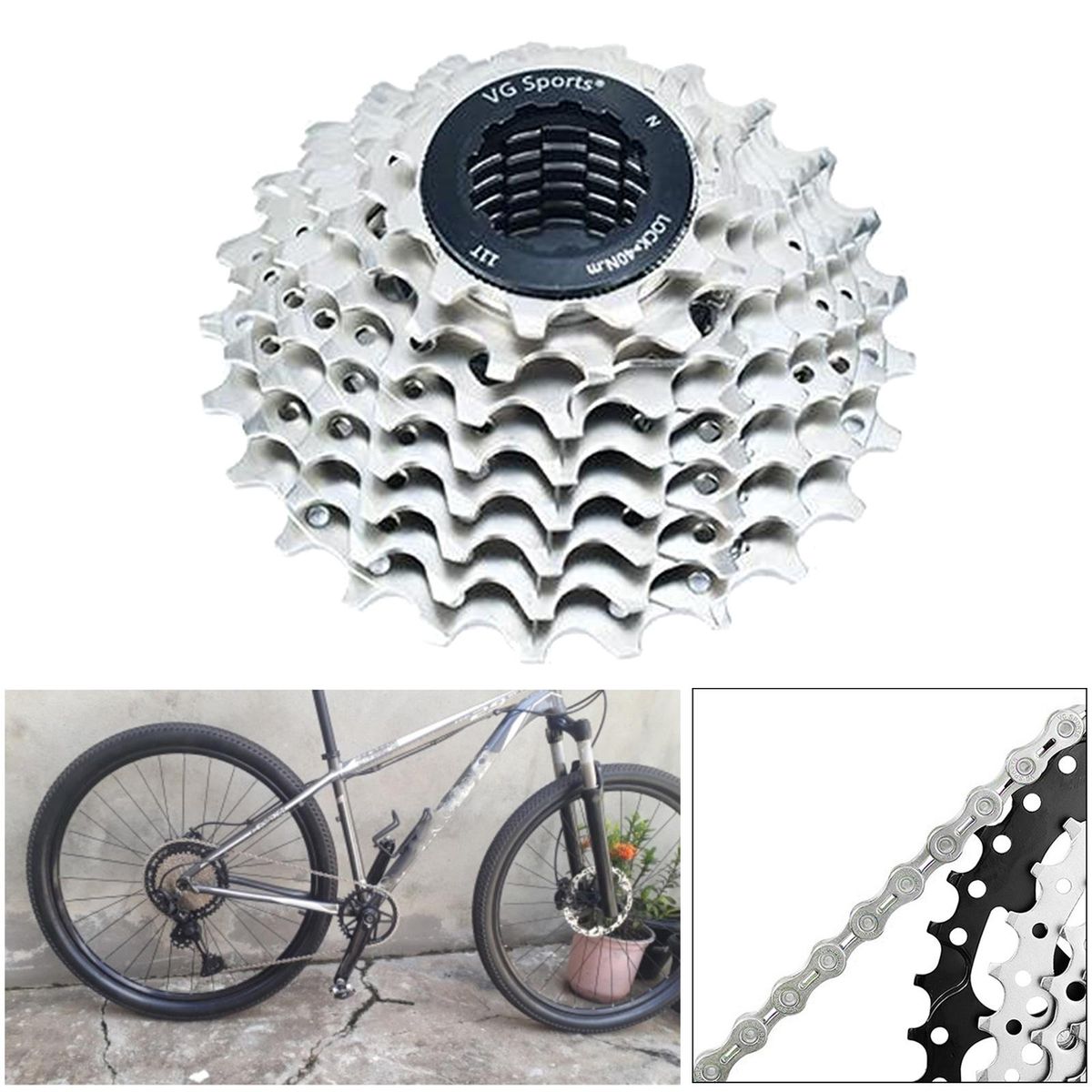 Deluxe Bike Cassette Freewheel 11-25T/46T 8  11-25T