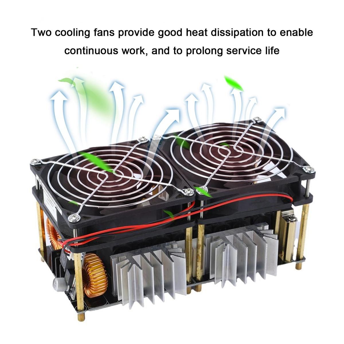 2500W 50A DC 12-48V Induction Heating Board ZVS Power