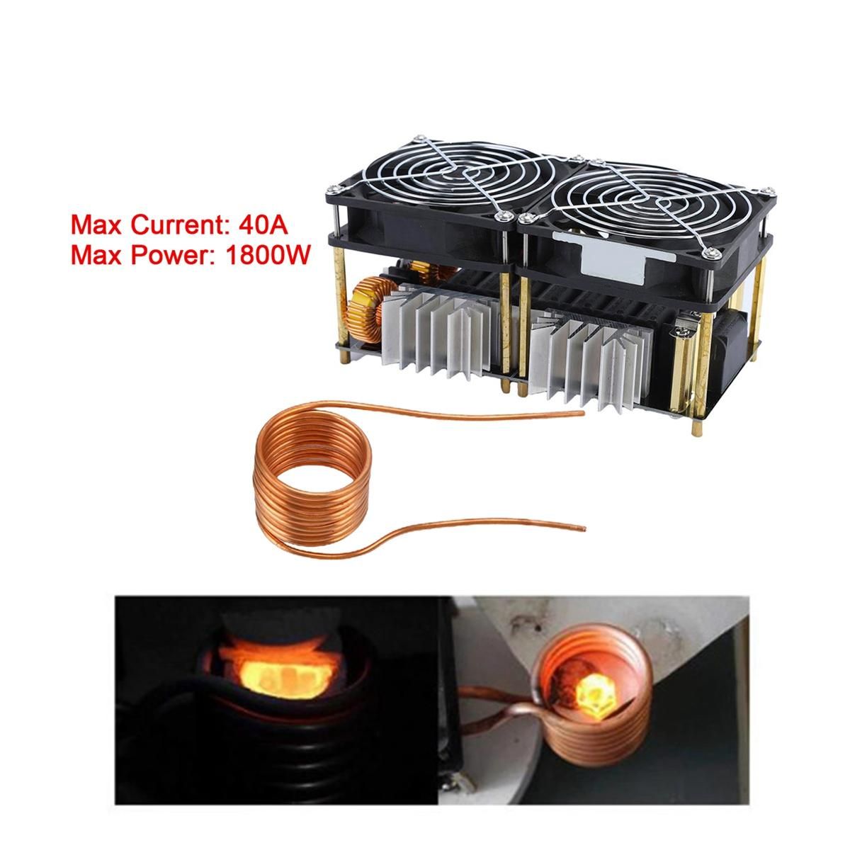 2500W 50A DC 12-48V Induction Heating Board ZVS Power