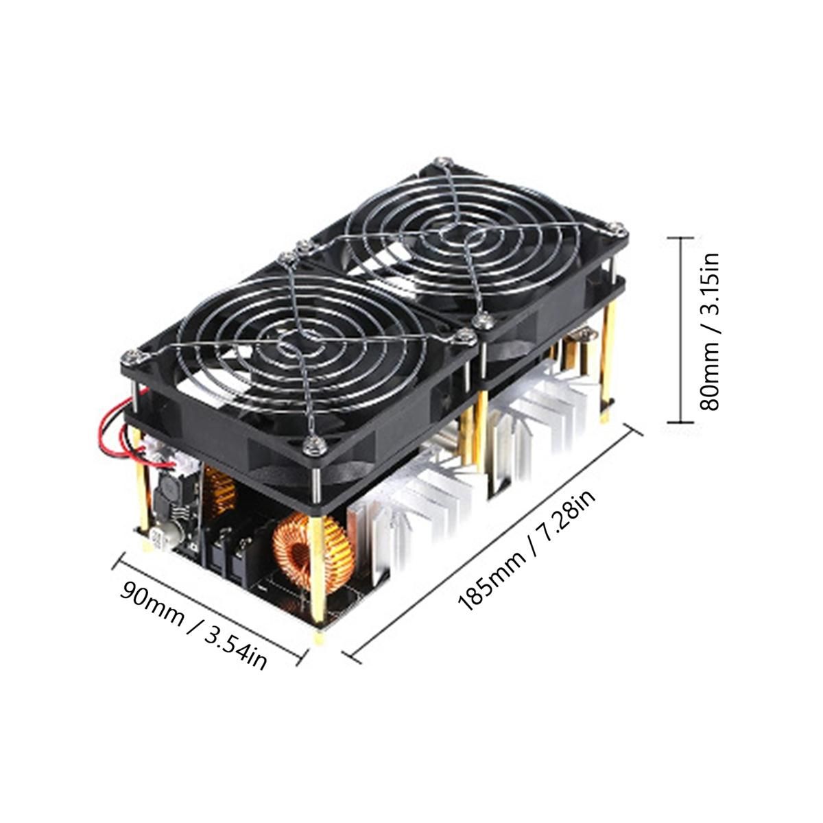 2500W 50A DC 12-48V Induction Heating Board ZVS Power