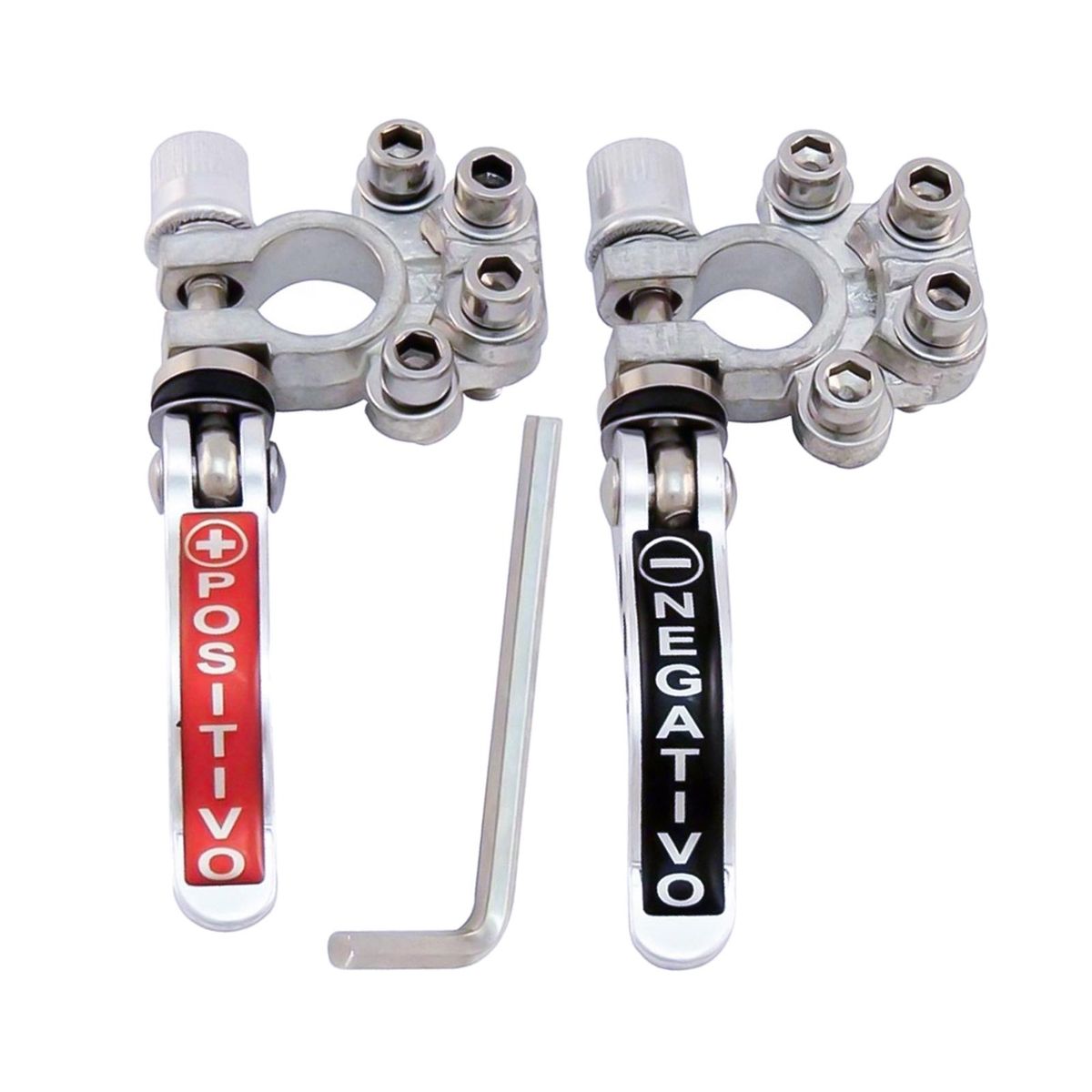 2x Battery Terminal Connectors Disconnect Car Battery Cable Quick