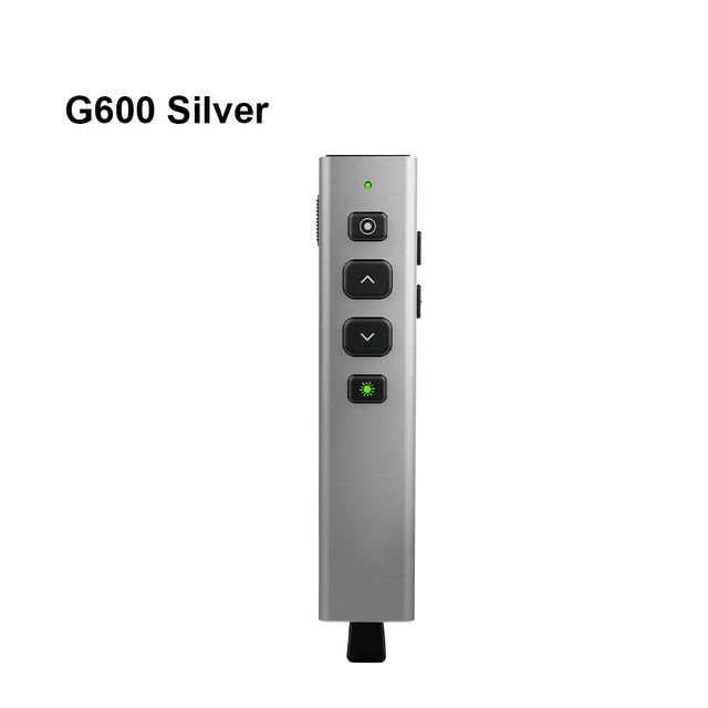 AVATTO G600 Aluminum Alloy Green Laser Wireless Pointer