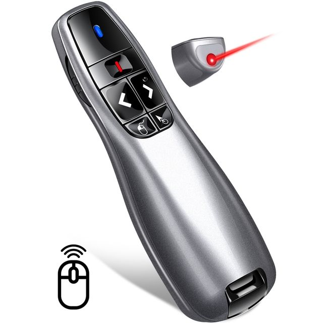 Wireless Presenter With Air Mouse Function Remote