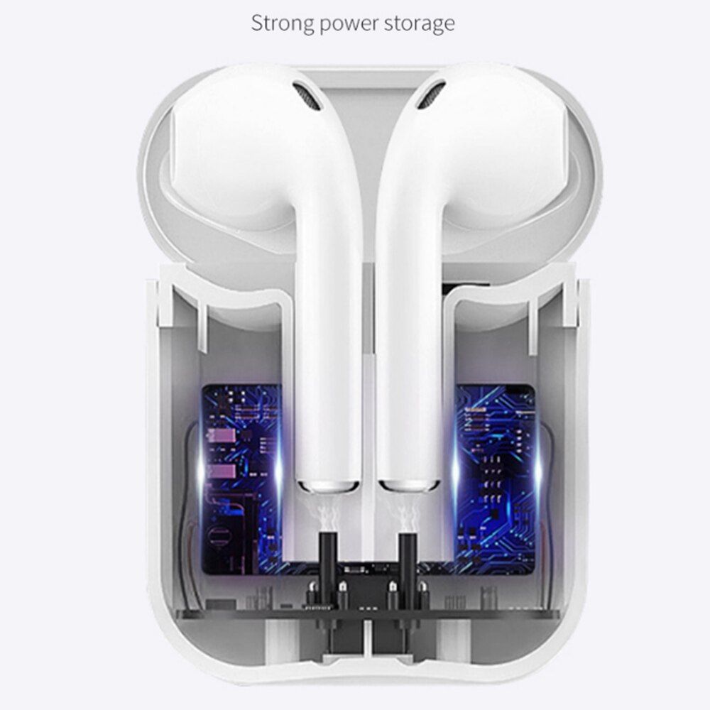 Wireless Charging Case For Airpods 2   Charger Charging Box Replacement With Bluetooth Pairing Button 450mAh