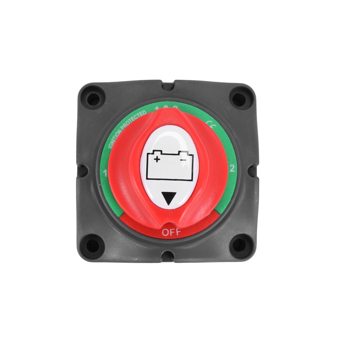 3 Position Disconnect Isolator Master Switch, 12-60V Battery Power Cut Off Kill Switch, Fit for Car/Vehicle/RV/Boat/Marine, 200/1250 Amps Waterproof