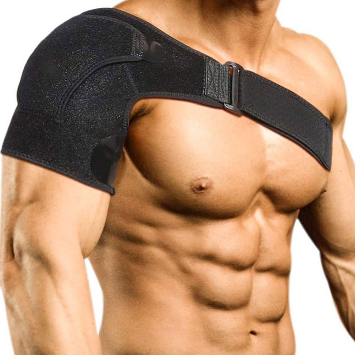 Pain Relief Shoulder Brace Flexifit Shoulder Support for Pain Black
