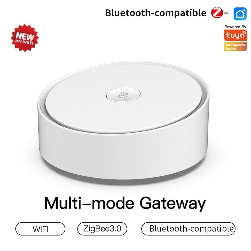 Smart Multi-mode Gateway 3.0 WiFi Bluetooth Mesh Hub Work