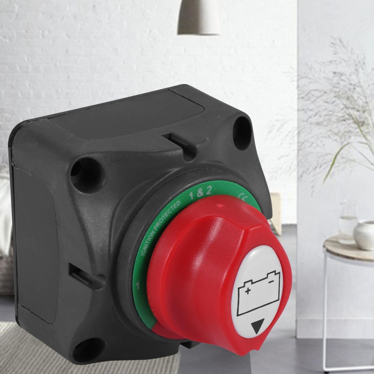 3 Position Disconnect Isolator Master Switch 12-60V Battery Power Cut Off Kill Switch Fit for CarVehicleRVBoatMarine 2001250 Amps Waterproof