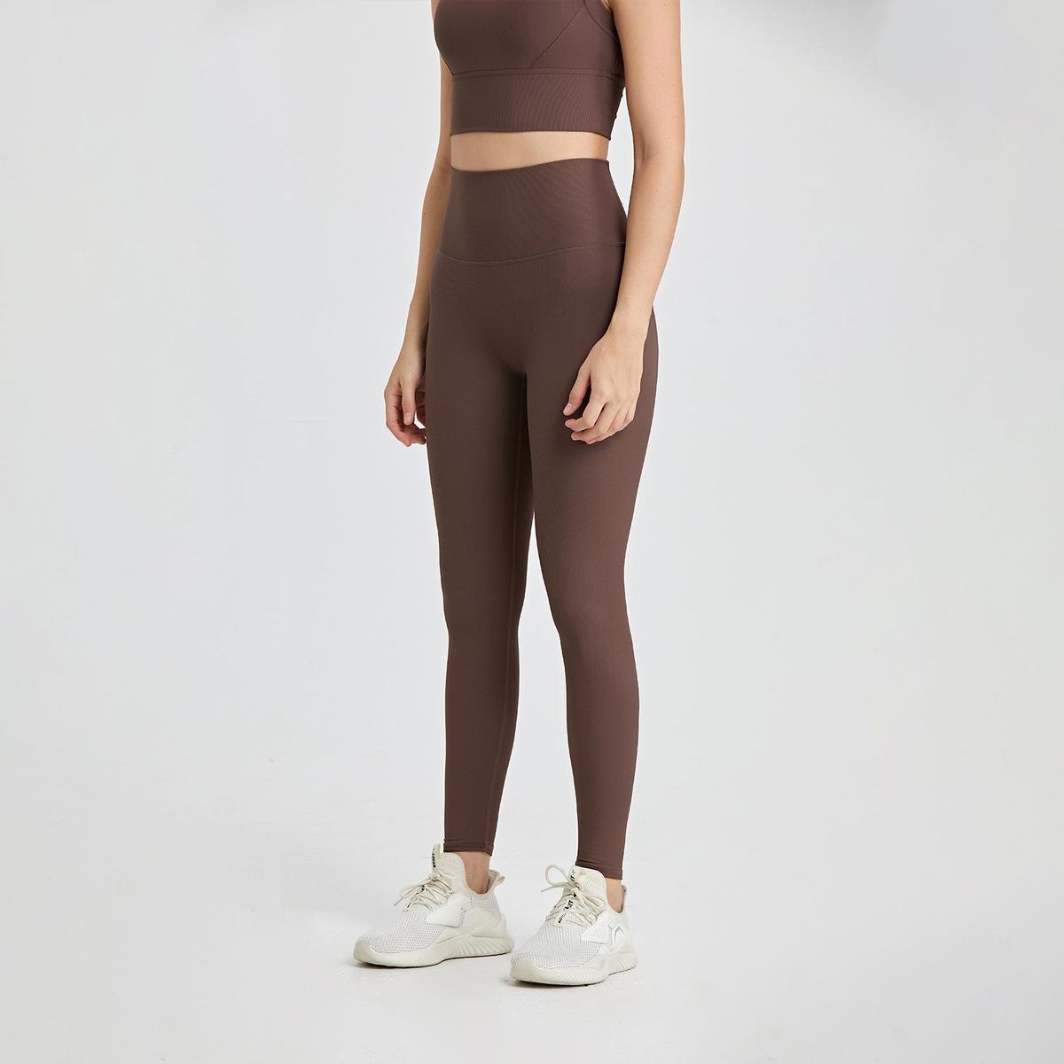 One-piece high-waisted pockets with no embarrassing thread lulu yoga pants with naked peach hips