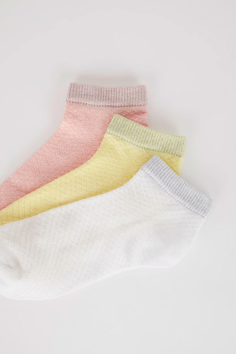 3-Piece Girl Low Cut Low Cut Socks - Karma