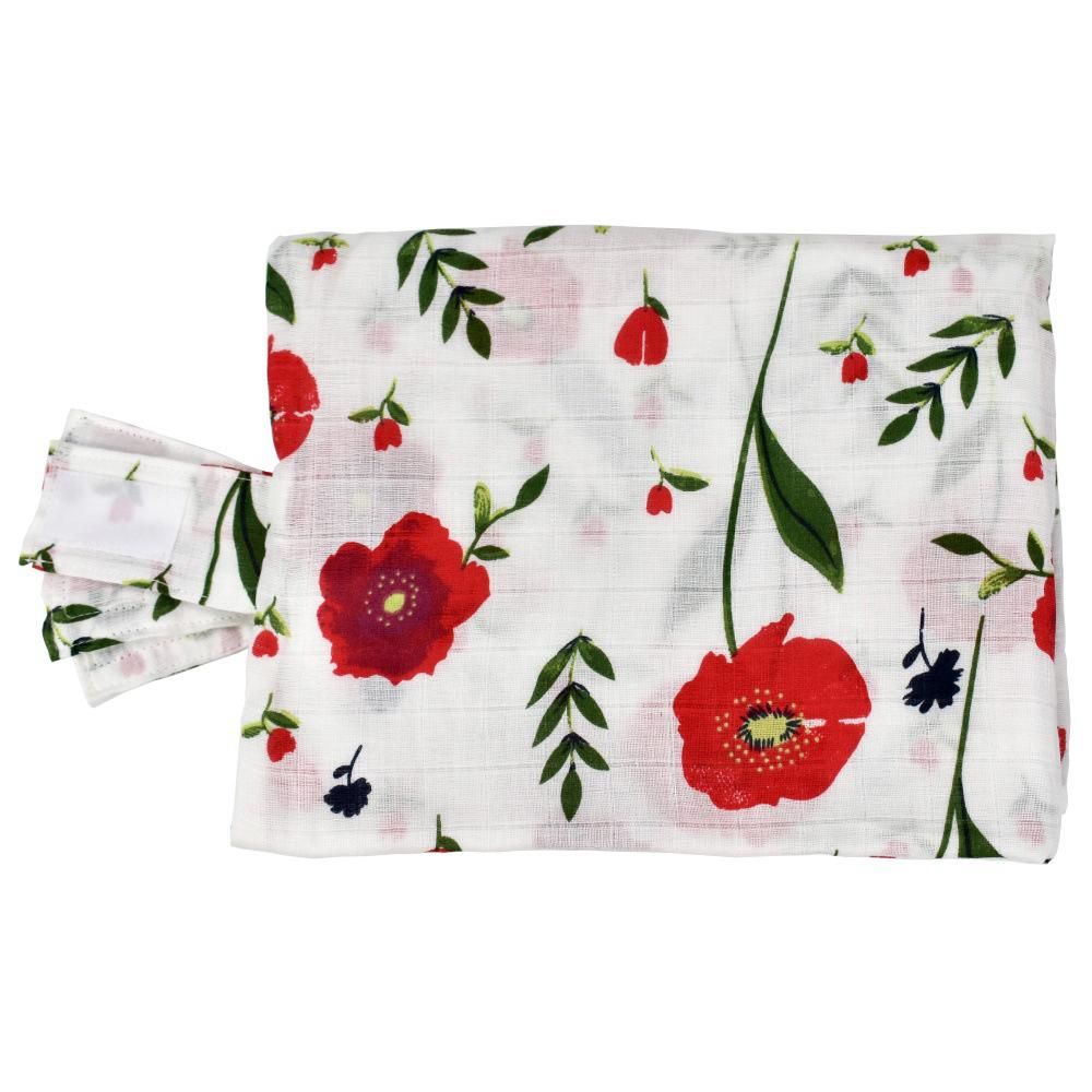 114 * 90cm/ 44.9 * 35.4in Baby Car Seat Cover Breathable Muslin Car Seat Canopy Nursing Cover for Infant Boys Girls