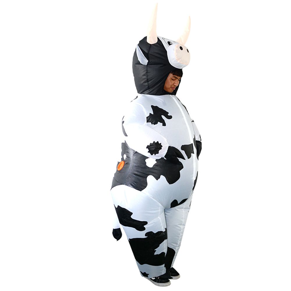 Adults Cow Inflatable Costume Props Blow Up Inflatable Fancy