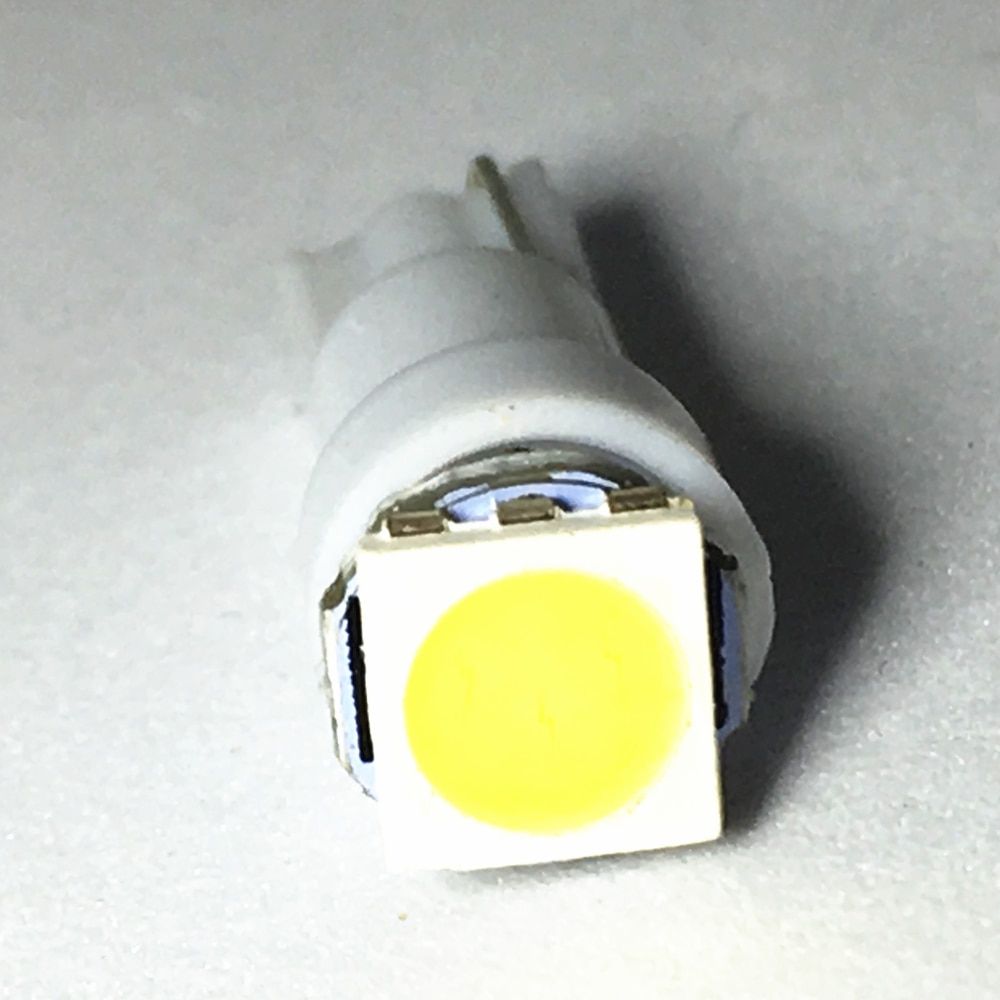 10pcs T5 Led 17 37 73 74 SMD 5050 Auto LED Lamp Car Dashboard Instrument Light Bulb 12V Blue