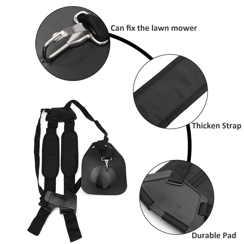 1/2PCS Nylon Double Shoulder Belt Harness Strap For Stihl Brush & Trimmer Universal
