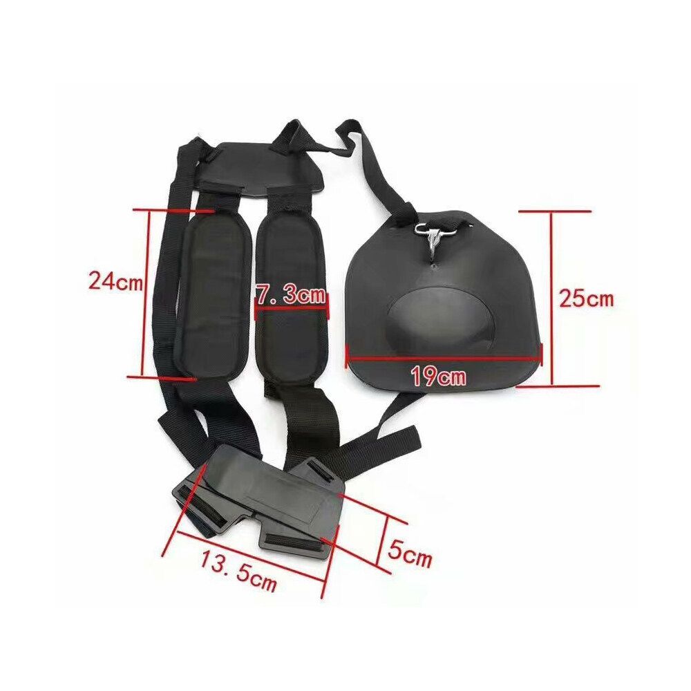 1/2PCS Nylon Double Shoulder Belt Harness Strap For Stihl Brush & Trimmer Universal