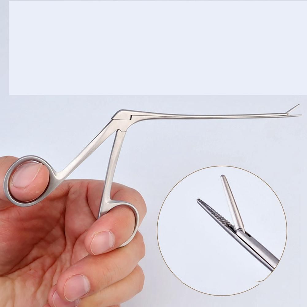 Ear Nose Cleaner Pliers Pick Endoscope Earwax Remover Veteri
