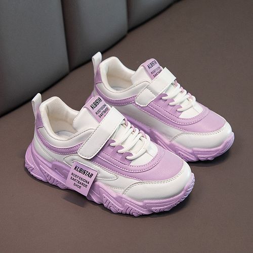 Children's Fashion Sneakers Girls' Casual Mesh Running Shoes