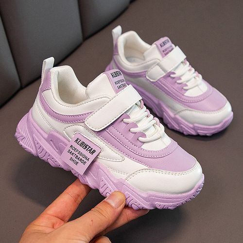 Children's Fashion Sneakers Girls' Casual Mesh Running Shoes