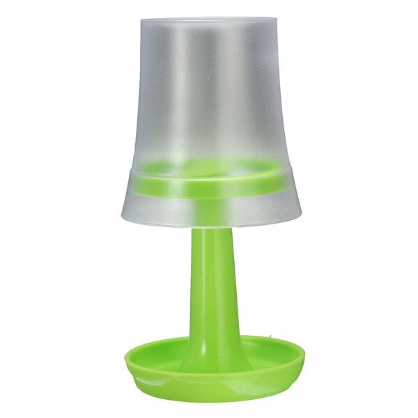 2 In 1 Bathroom Lamp Shade Toothpaste Stand Toothbrush Holder Set + Cup 330ml Green Green