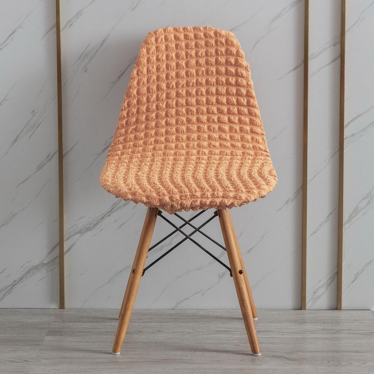Chair Cover Protector Living Room Bedroom Shell Chair Cover Home Decor Orange