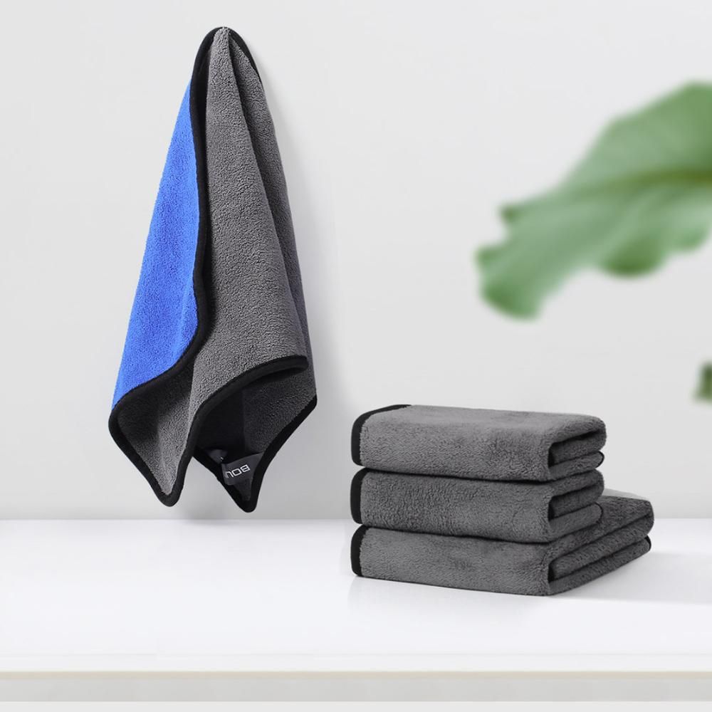 Bounds Nanofiber Cleaning Towel Car Dirt Dust Clean Highly Absorbent No Water Marks No Car Paint No Lint No Fading Wash Cloth Home Office Desktop Car Wash Towel