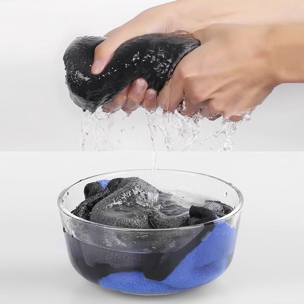 Bounds Nanofiber Cleaning Towel Car Dirt Dust Clean Highly Absorbent No Water Marks No Car Paint No Lint No Fading Wash Cloth Home Office Desktop Car Wash Towel