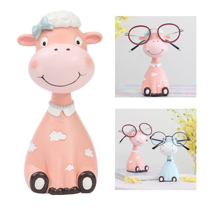 Hand Carved Eyeglass Holder Stand Organiser For Study Room Gifts Lamb