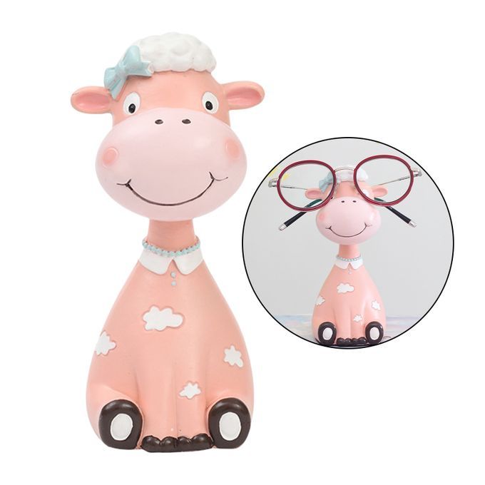 Hand Carved Eyeglass Holder Stand Organiser For Study Room Gifts Lamb