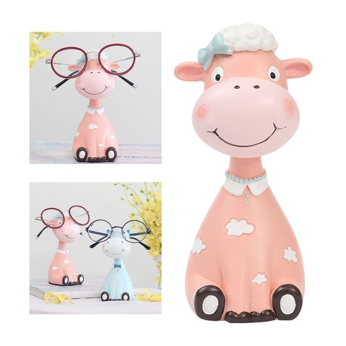 Hand Carved Eyeglass Holder Stand Organiser For Study Room Gifts Lamb