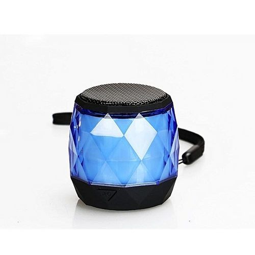 Bluetooth Speaker Diamond Colorful 4.0 Stereo Bass Volume Control Wireless Portable Speaker Support TF Card USB AUX FM Radio Mic Hands-Free Call For IOS Android Phone HT-S
