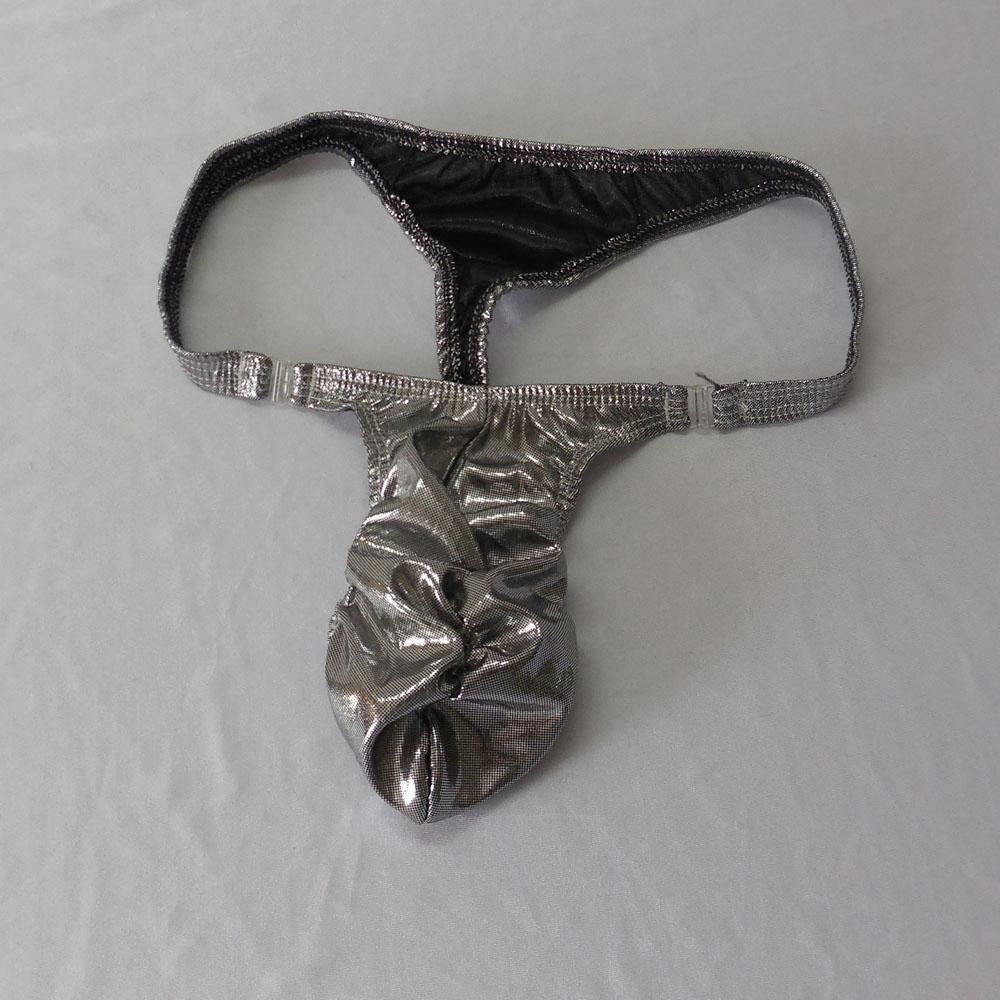 Men Bling Pouch   Buckle  Jockstrap