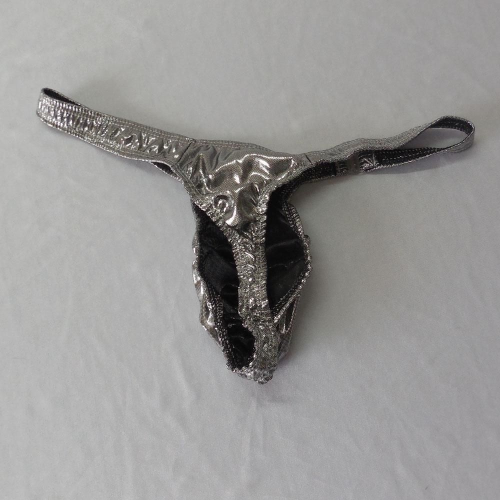 Men Bling Pouch   Buckle  Jockstrap