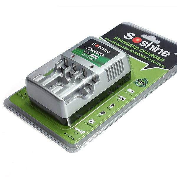 Standard Quick Charger For AA/AAA/9V Ni-Mh/Ni-Cd US Plug