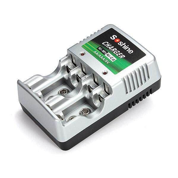 Standard Quick Charger For AA/AAA/9V Ni-Mh/Ni-Cd US Plug