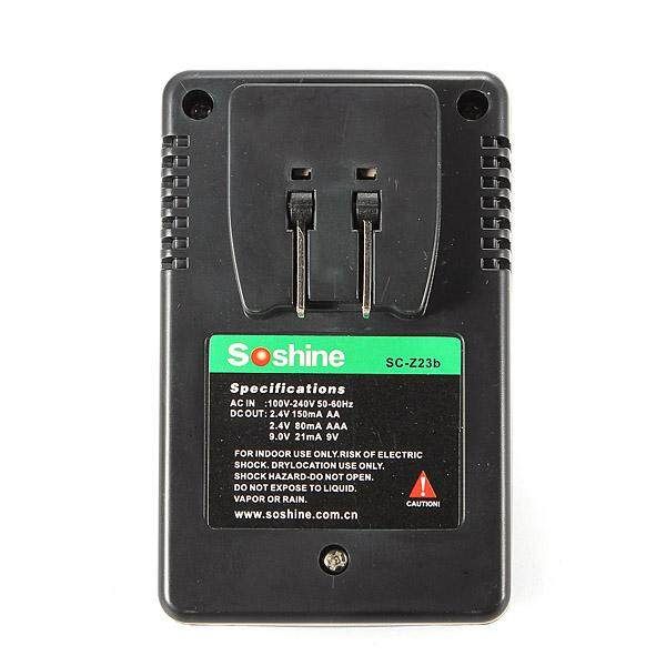 Standard Quick Charger For AA/AAA/9V Ni-Mh/Ni-Cd US Plug