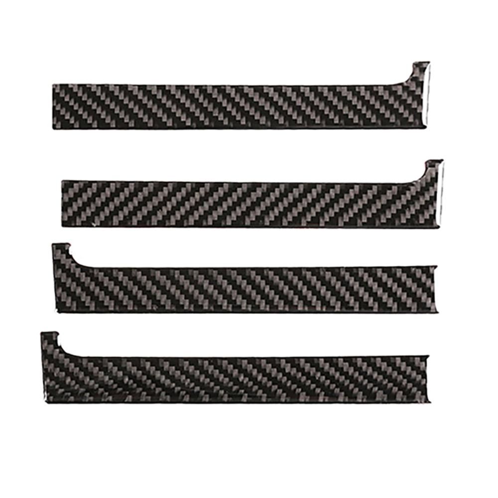 Car Soft Carbon Fiber Inner Handle Cover for Toyota-Tundra