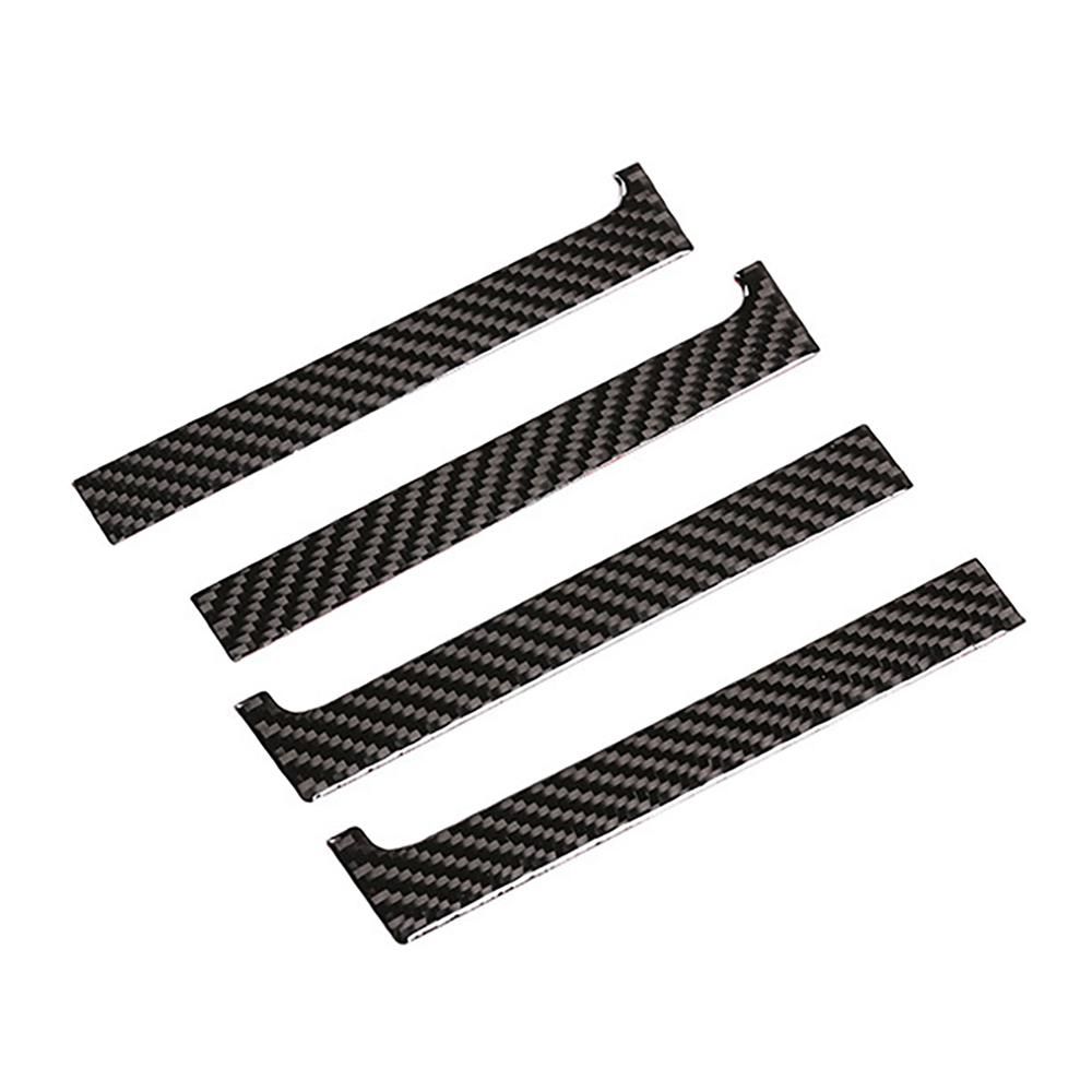 Car Soft Carbon Fiber Inner Handle Cover for Toyota-Tundra