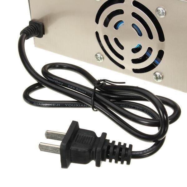 12V 24V 120Ah Smart LCD Display Charger Electric Scooter Car Motorcycle
