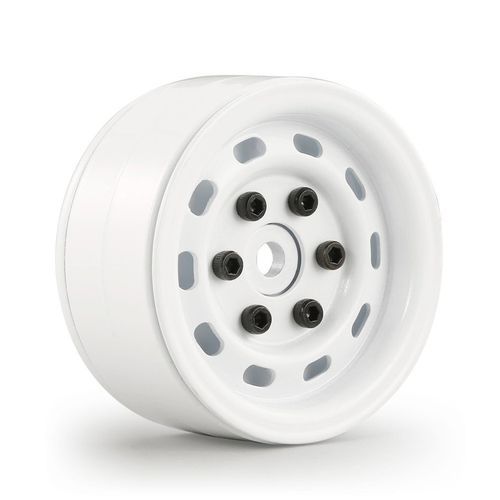 4p S AX-618 1.9in H   Wheel Hub Rim Set For 1/10 R   Rawler  Ar-white