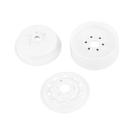 4p S AX-618 1.9in H   Wheel Hub Rim Set For 1/10 R   Rawler  Ar-white
