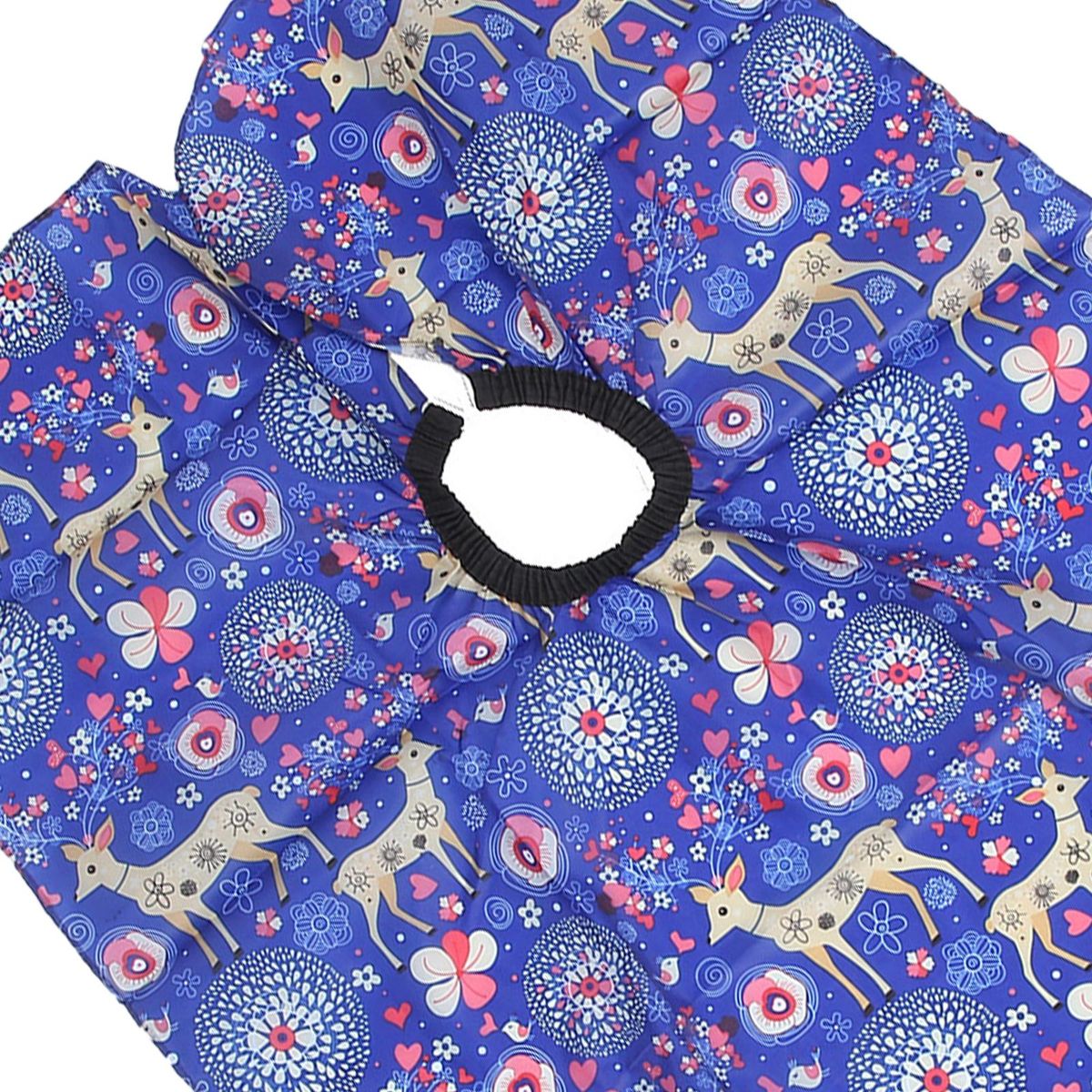 Kids Barber Cape Anti Static Haircut Apron For Barbershop Deer Print