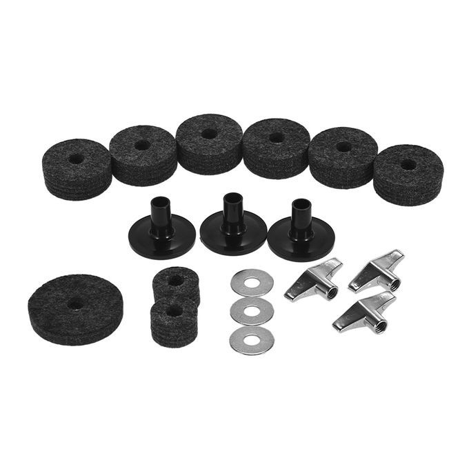 Pack Of 18 PCS Drum Kit Accessories Set Cymbal Stand Felts