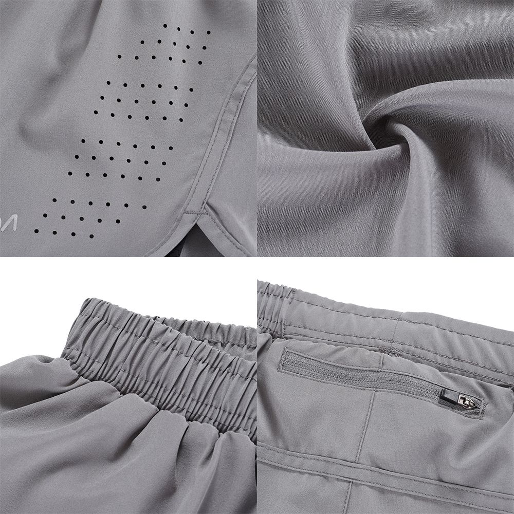 Men's 2-in-1 Running Shorts Quick Dry Breathable With Liner