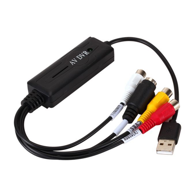 USB 2.0 Video Capture Card Recorder VHS To DVD Converter For Windows