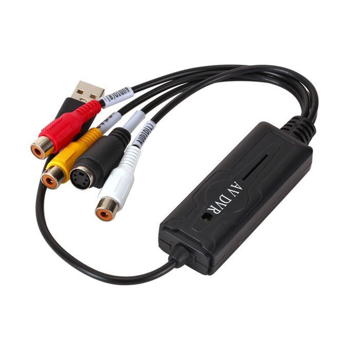USB 2.0 Video Capture Card Recorder VHS To DVD Converter For Windows