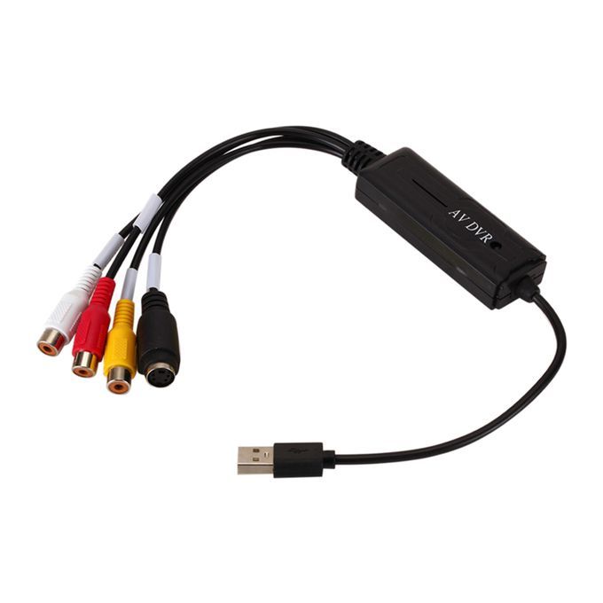 USB 2.0 Video Capture Card Recorder VHS To DVD Converter For Windows