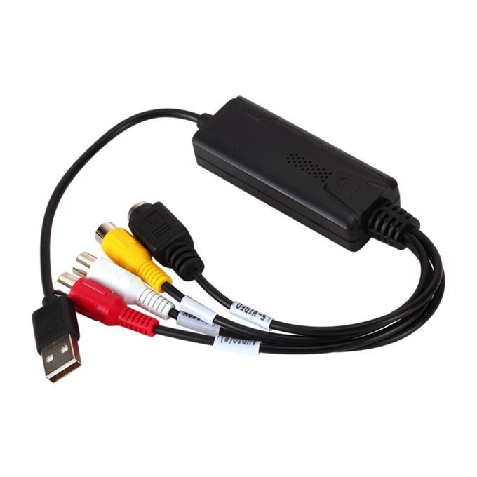 USB 2.0 Video Capture Card Recorder VHS To DVD Converter For Windows