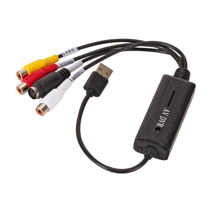 USB 2.0 Video Capture Card Recorder VHS To DVD Converter For Windows